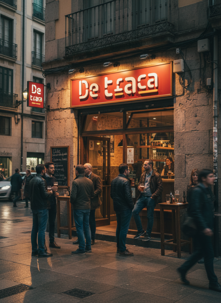 Branding para bar de tapas canalla